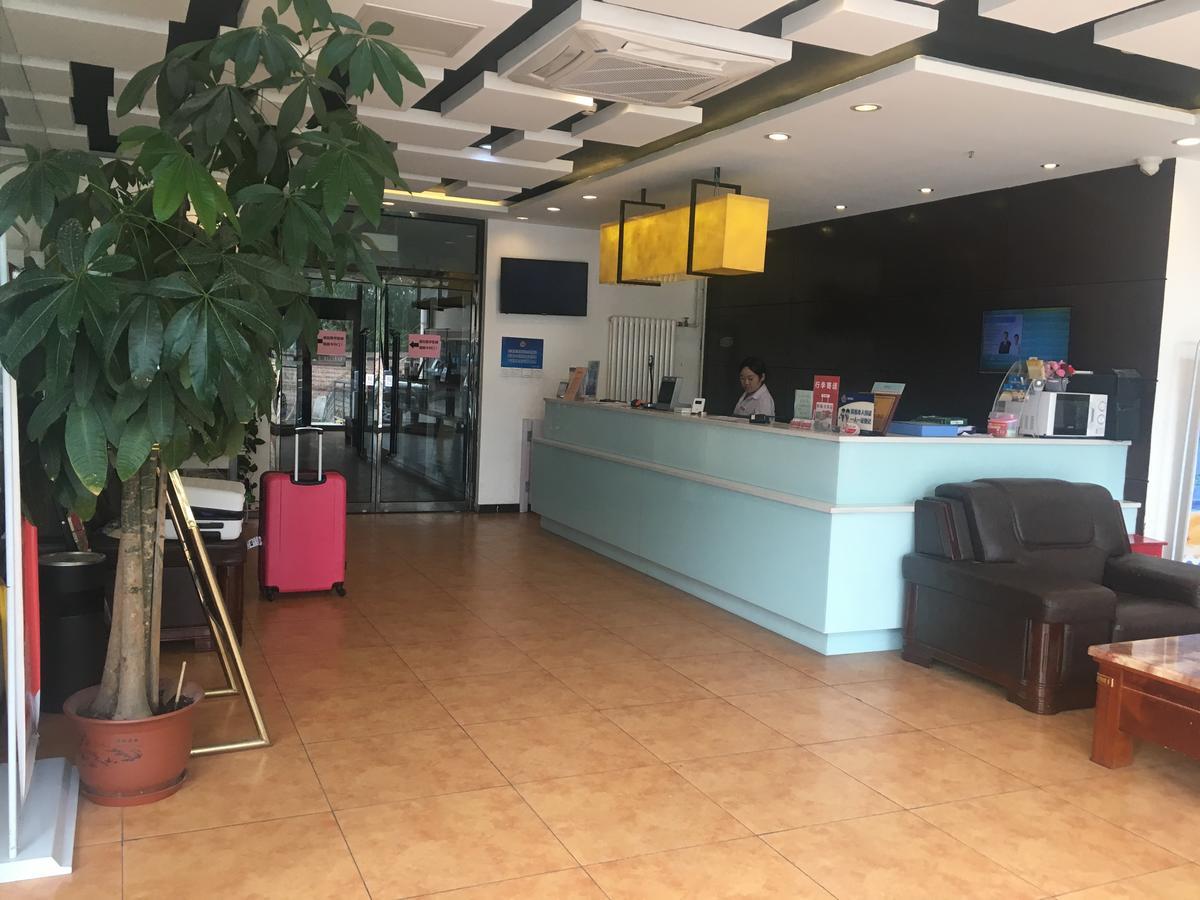 Goldmet Inn Beojing Capital Airport Xinguozhan Shunyi Exteriör bild